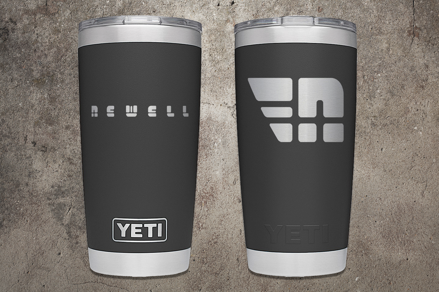 20 oz Yeti Tumbler | 2-Sided Newell