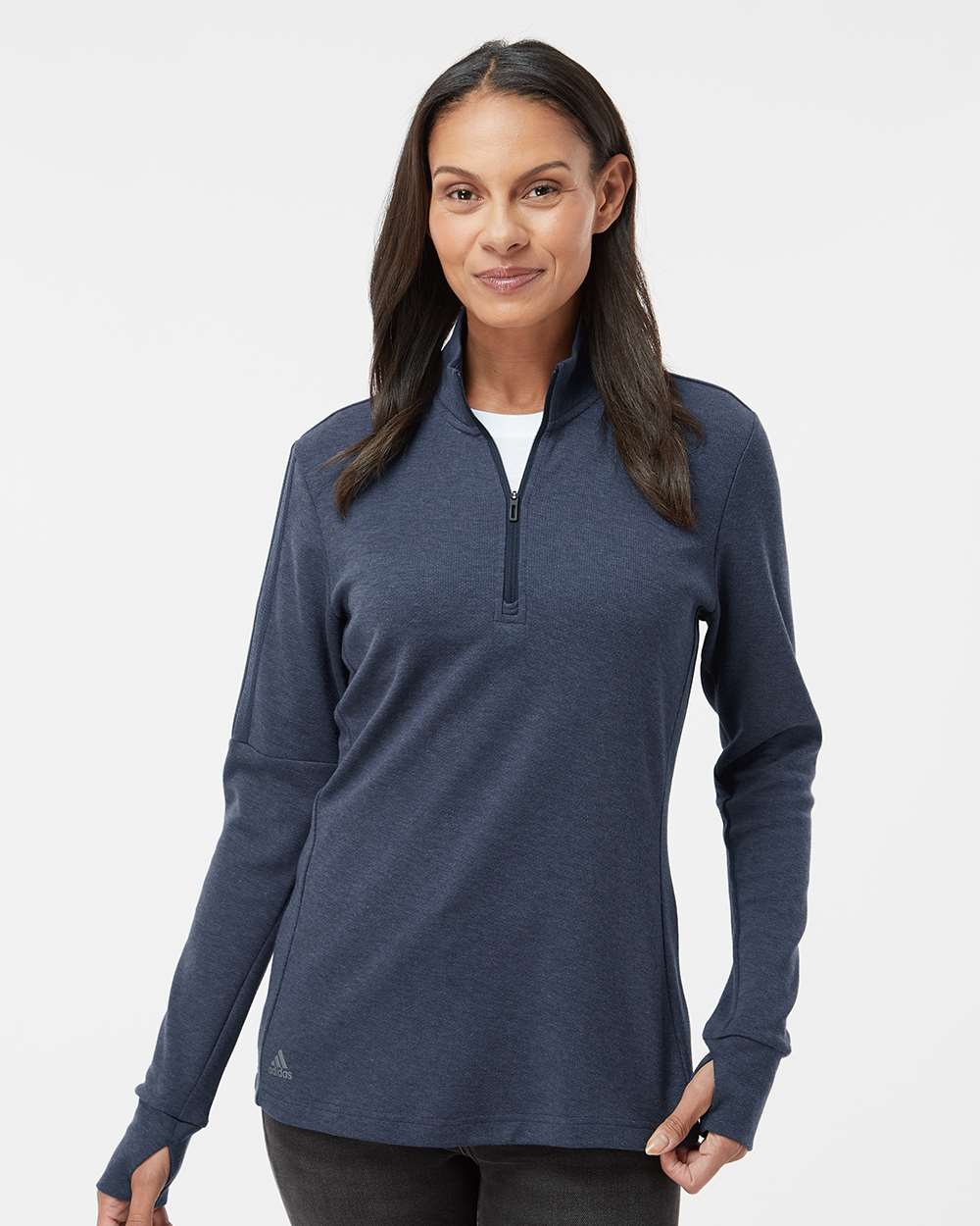 Women's 3-Stripe Quarter-Zip Sweater | Adidas