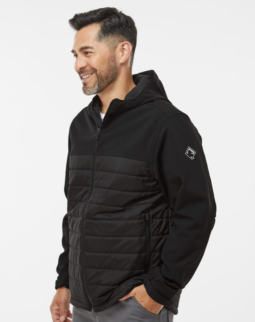 Men's Soft Shell Puffer Jacket | Dri Duck