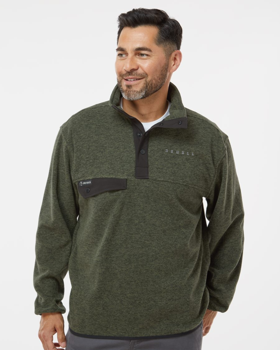 Men's Mountain Fleece Pullover Dri Duck