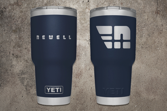 30 oz Yeti Tumbler | 2-Sided Newell