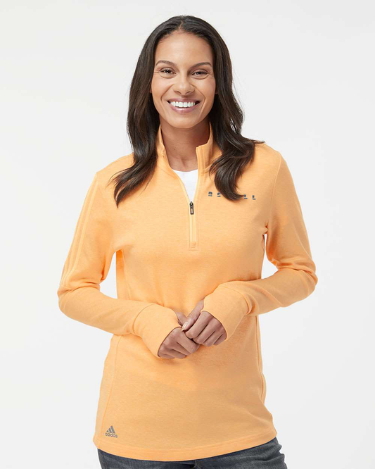 Women's 3-Stripe Quarter-Zip Sweater | Adidas