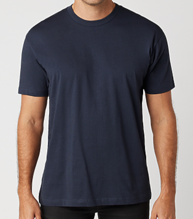 Men's 'Newell N' Front T-Shirt | Crew Neck