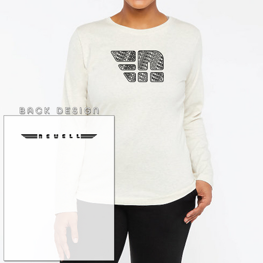 Women's 'Newell N' Front T-Shirt | Long Sleeve