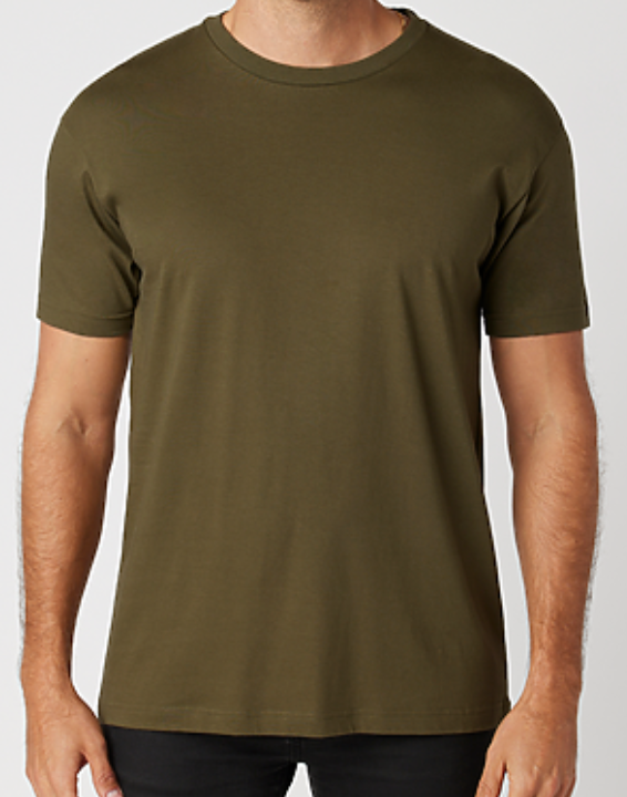 Men's 'Newell N' Front T-Shirt | Crew Neck