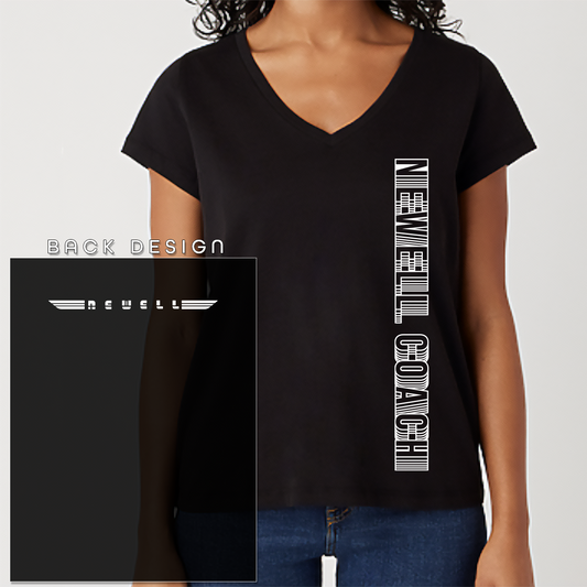 Women's Echo Outline T-Shirt | V-Neck