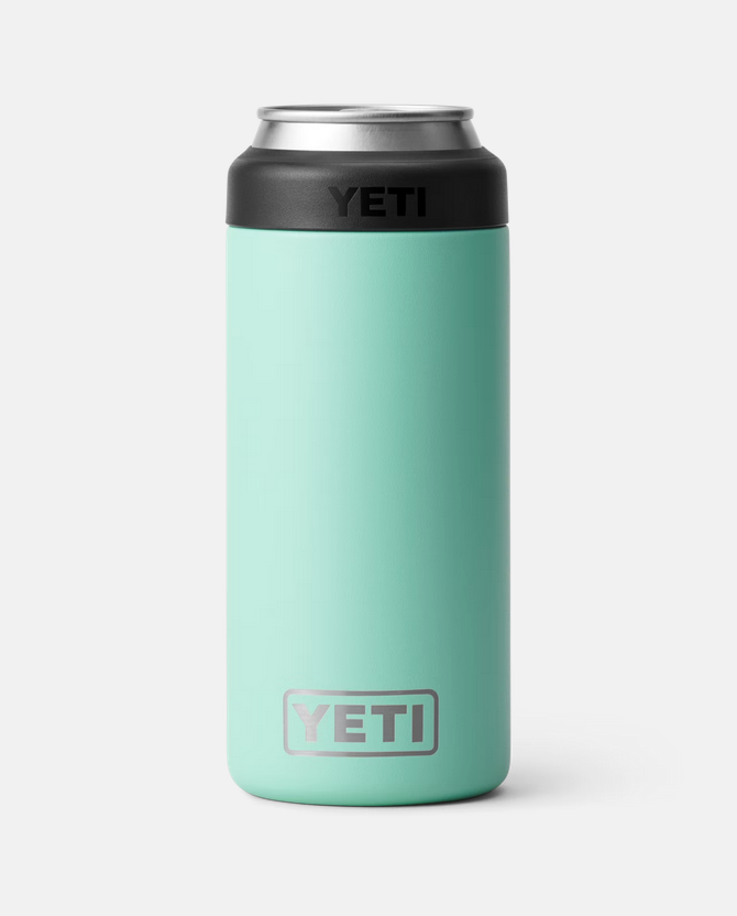 YETI Rambler 16 Oz Colster Tall Can Cooler in Charcoal